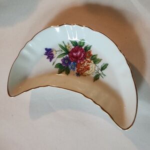 Vintage Chadwick Floral Trinket Dish/Bone Dish